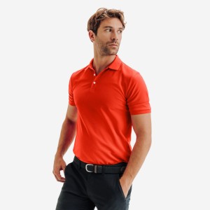 Koszulka polo do golfa z krótkim rękawem męska Inesis WW500