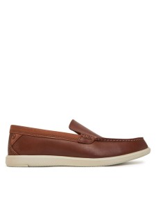 Clarks Mokasyny Bratton Loafer 26181279 Brązowy