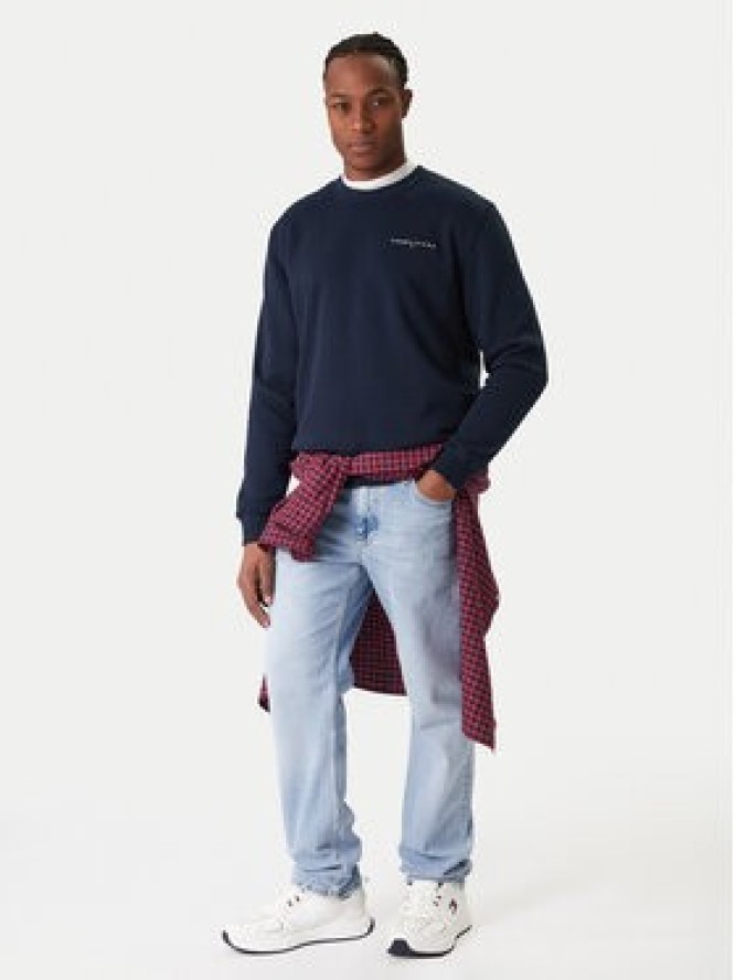 Tommy Jeans Bluza DM0DM20249 Granatowy Regular Fit