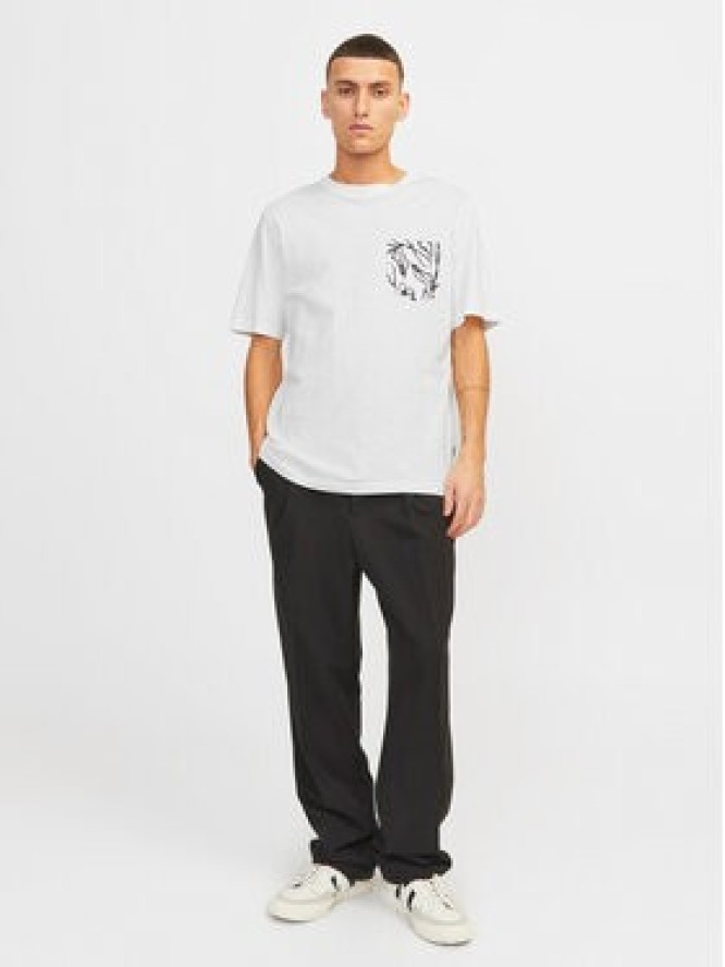 Jack & Jones T-Shirt Lafayette 12250435 Biały Standard Fit