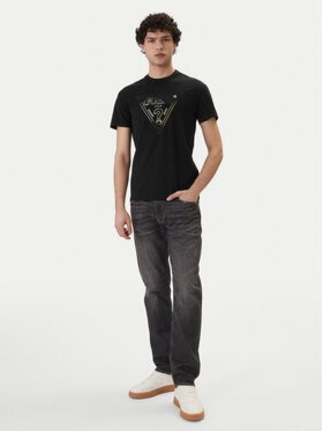 Guess T-Shirt M6GI11 K2992 Czarny Slim Fit