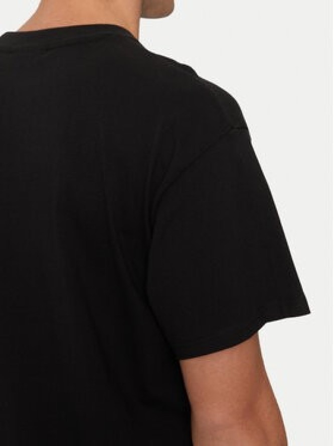 Schott NYC T-Shirt TSCLIFF1 Czarny Regular Fit