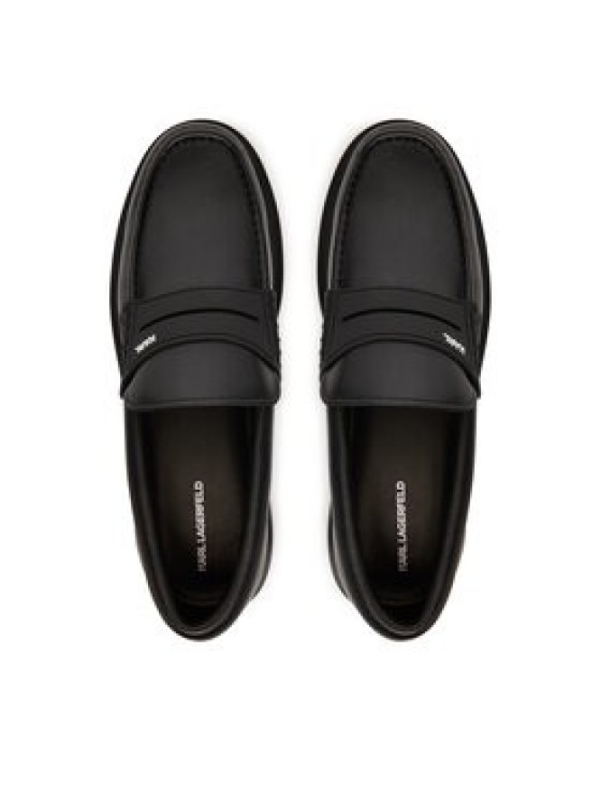 KARL LAGERFELD Loafersy KL12213 Czarny