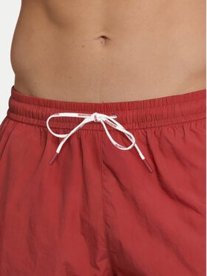 BOSS Szorty kąpielowe Mooneye 50469280 Czerwony Regular Fit