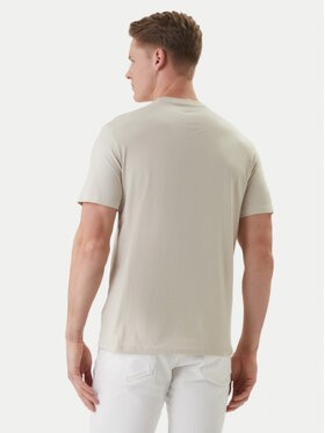 Calvin Klein Jeans T-Shirt LV04RF800G Beżowy Classic Fit