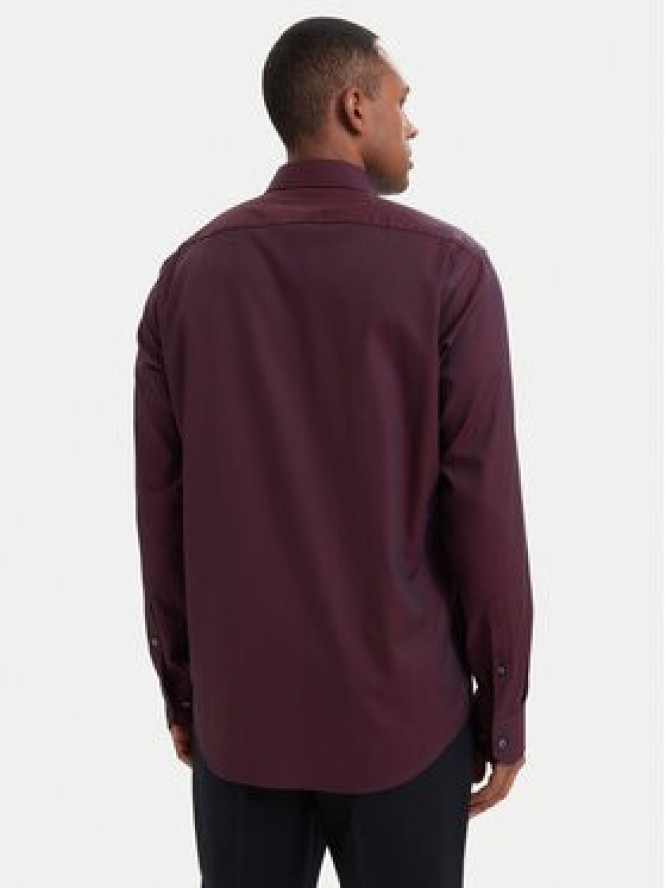 BOSS Koszula H-Joe 50560583 Bordowy Regular Fit
