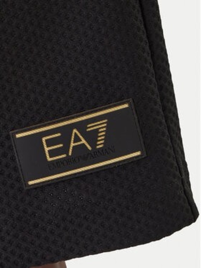 EA7 Emporio Armani Szorty sportowe 7M001340 AF21099 UC001 Czarny Regular Fit