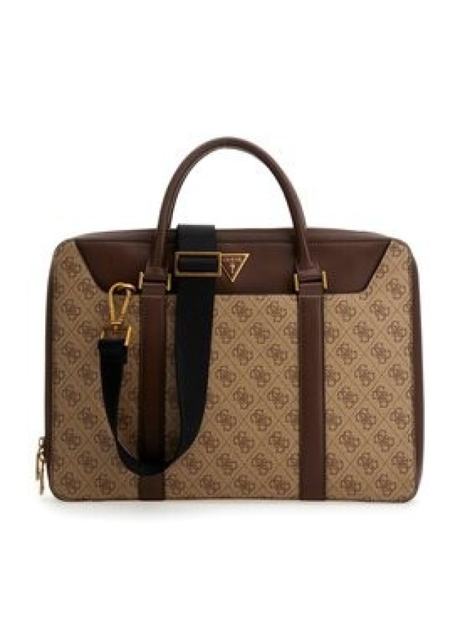 Guess Torba na laptopa Vezzola Smart HMEVZL P3138 Beżowy