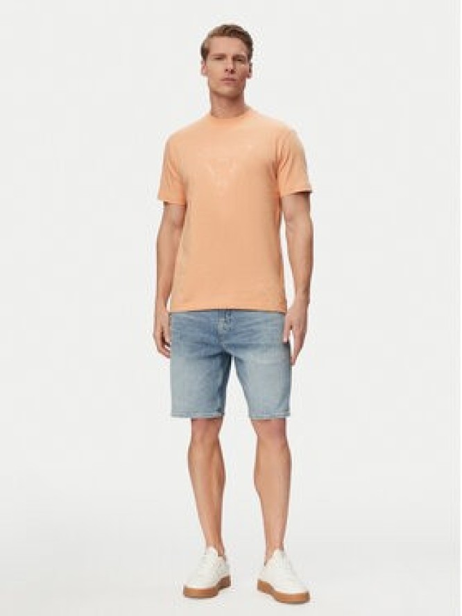 Guess T-Shirt M6GI15 K3008 Pomarańczowy Regular Fit