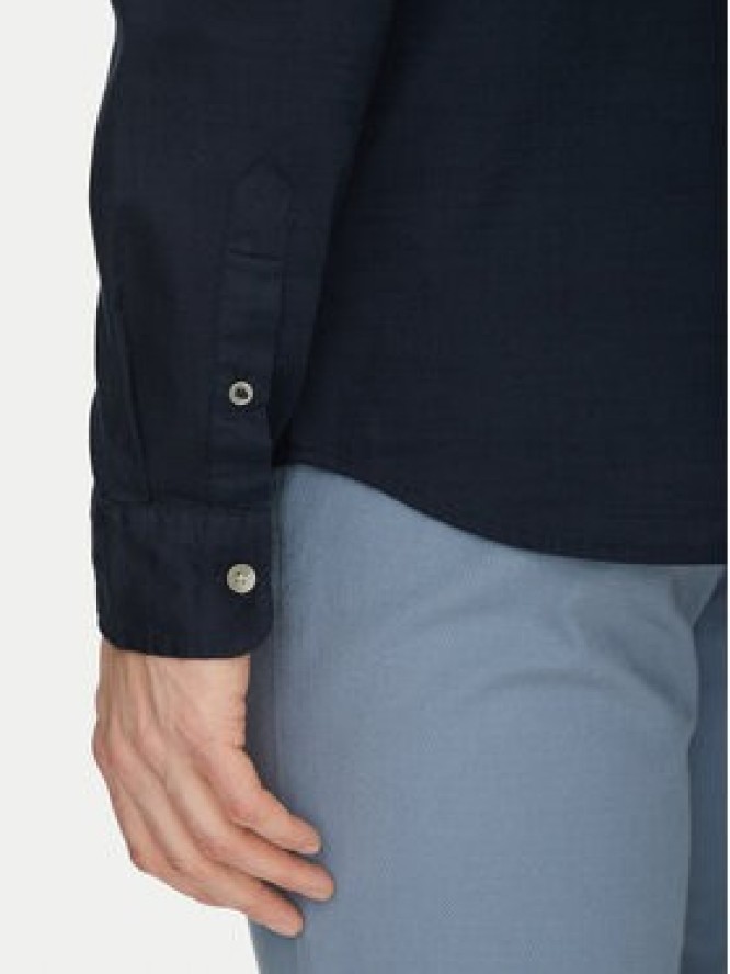 Jack & Jones Koszula Pierre 12270085 Granatowy Relaxed Fit