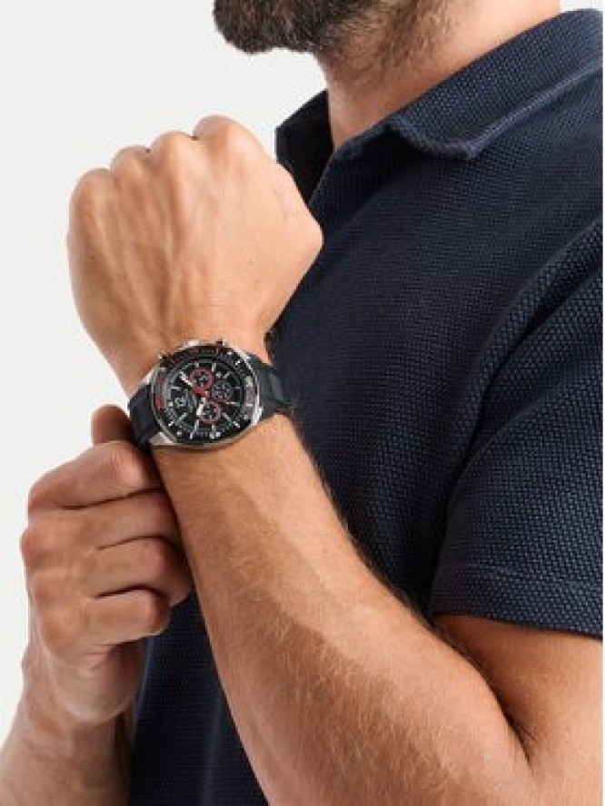 Nautica Zegarek Sporty Chronograph NAPBSS501 Srebrny