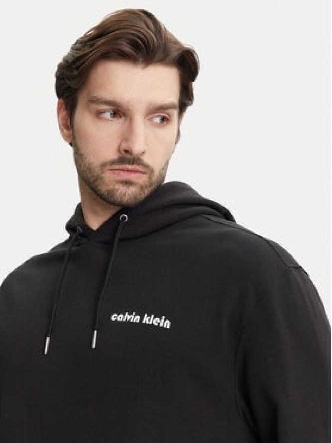 Calvin Klein Jeans Bluza LV04RC293G Czarny Regular Fit