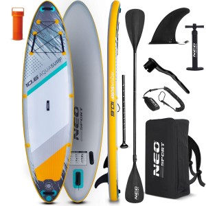Deska SUP do pływania pompowana Stand Up Paddle Aquasurf 320cm Neo-Sport