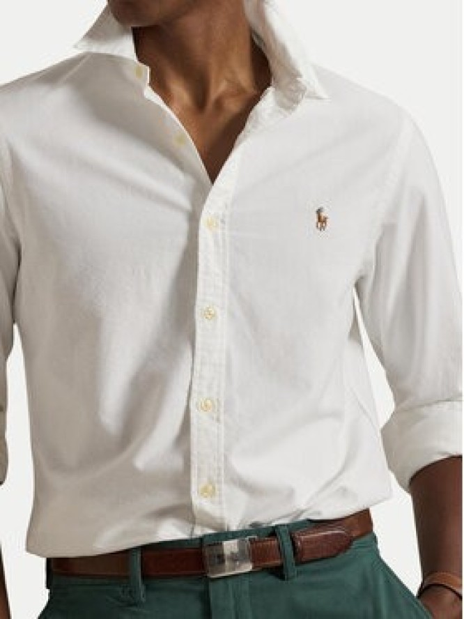 Polo Ralph Lauren Koszula Core Replen 710549084 Biały Slim Fit