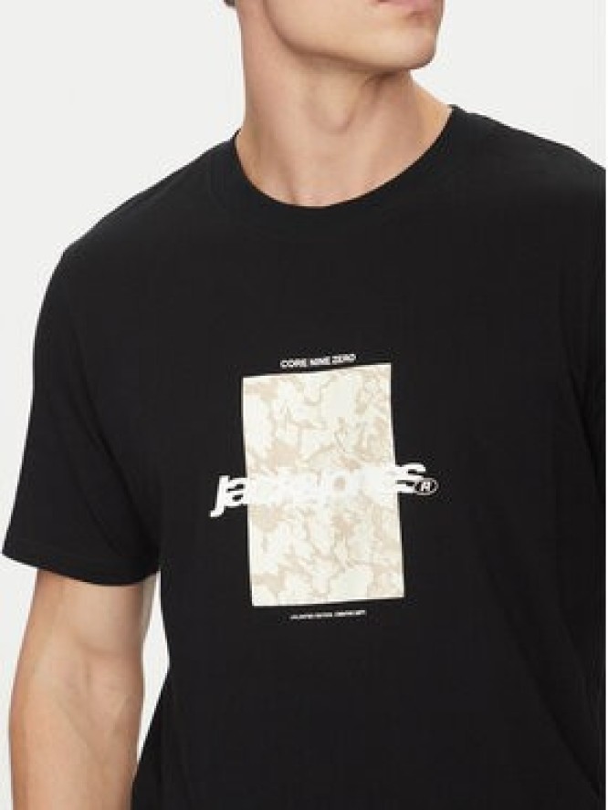 Jack & Jones T-Shirt Tarmac 12273239 Czarny Regular Fit