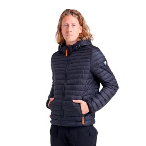 Męska kurtka Leone z kapturem i zamkiem Basic