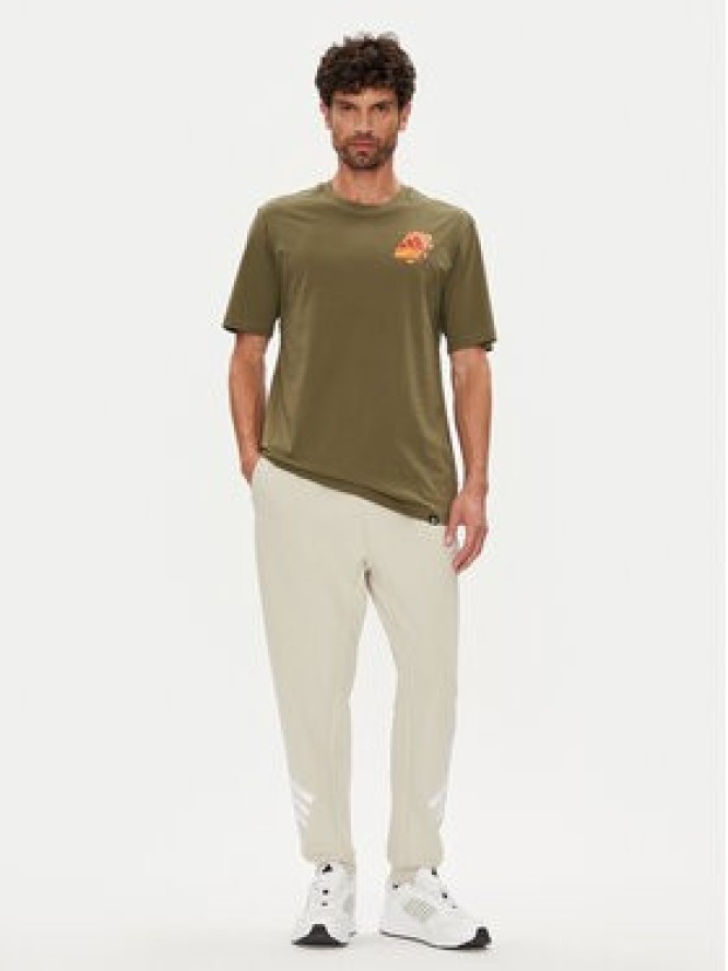 adidas T-Shirt Food Peanut Butter & Jelly Graphic JW4342 Khaki Regular Fit