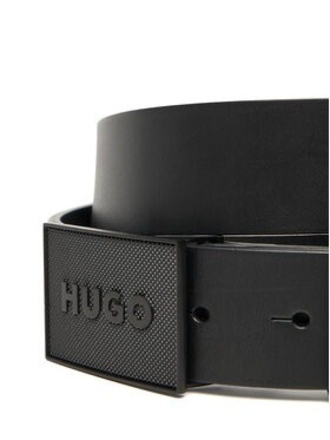 HUGO Pasek Męski Gethon 50548359 Czarny