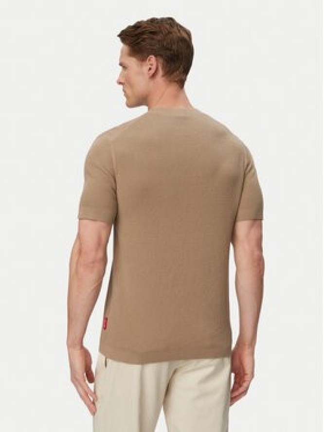 JOOP! Jeans Sweter Sandero 30101597 Beżowy jasny Regular Fit