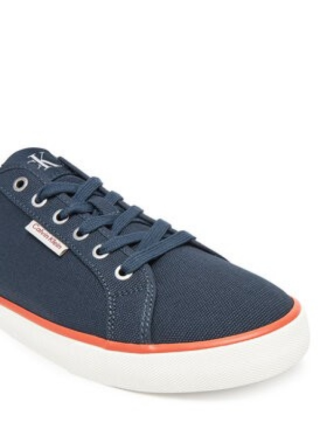 Calvin Klein Jeans Tenisówki Ess Vulc Low Mg Cv YM0YM01301 Granatowy