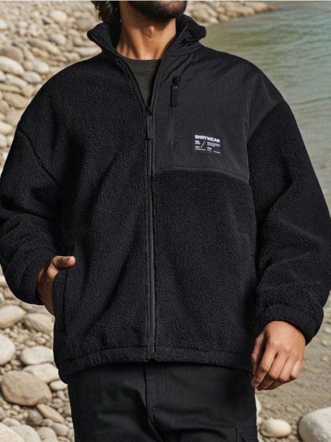 Bluza polarowa - czarny