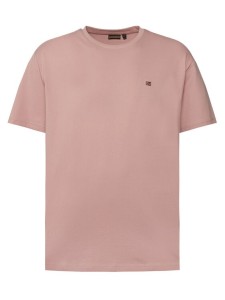 Napapijri T-Shirt Salis NP0A4H8D Różowy Regular Fit