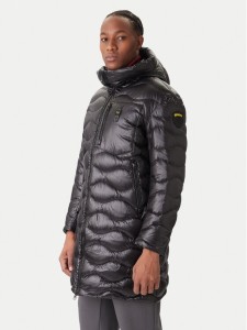 Blauer Kurtka puchowa Impermeabile 25WBLUK03068 Czarny Regular Fit