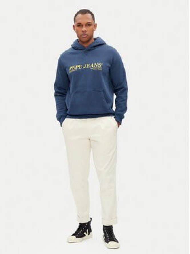 Pepe Jeans Bluza Dylan PM582755 Niebieski Regular Fit