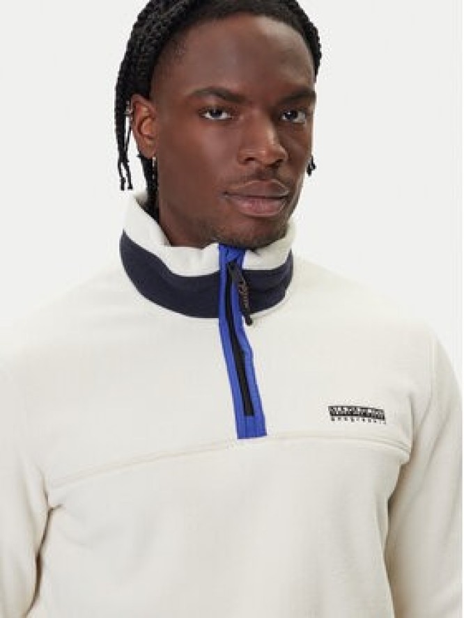 Napapijri Polar T-Dergana NP0A88UZ Beżowy Regular Fit