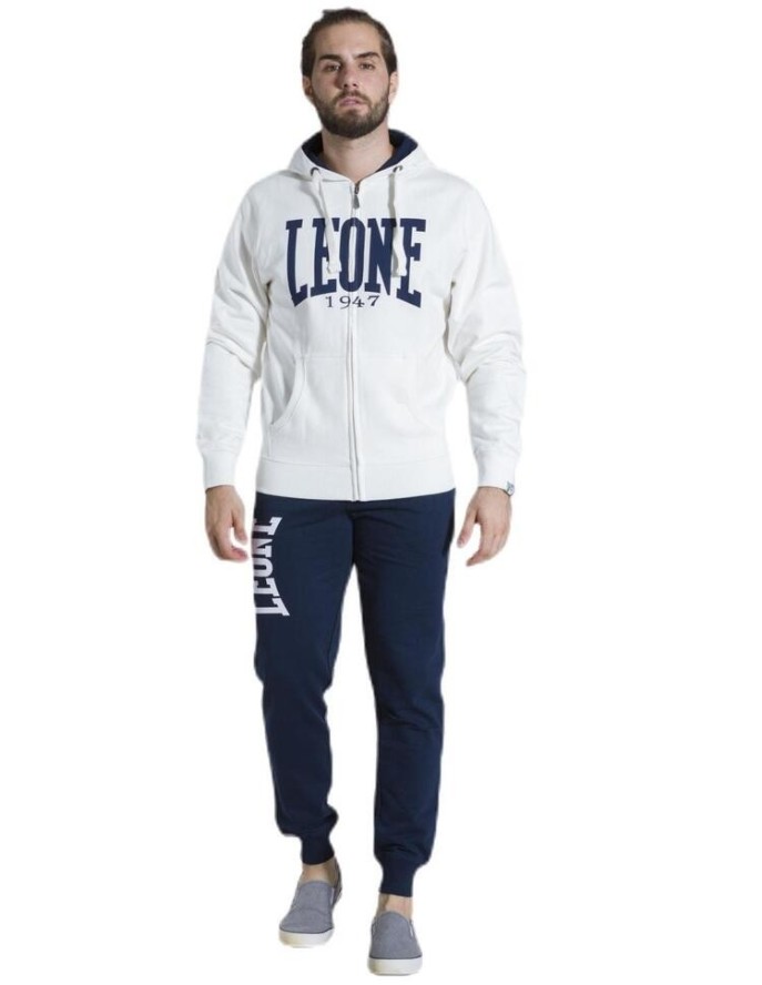 Męska zapinana na zamek bluza z kapturem Leone 1947 Apparel