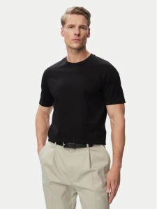 HUGO T-Shirt Dimerstee 50542969 Czarny Slim Fit
