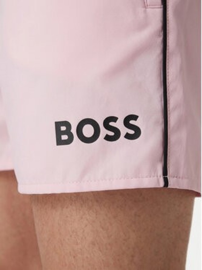 BOSS Szorty kąpielowe Starfish 50514429 Różowy jasny Regular Fit