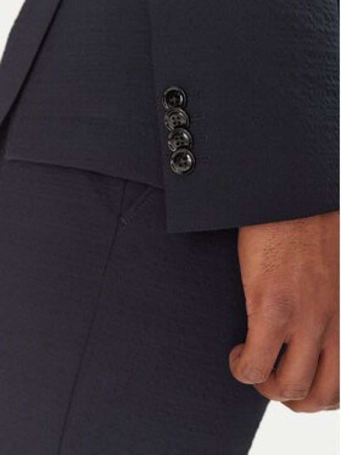 BOSS Marynarka C-Hanry-252 50540784 Granatowy Slim Fit