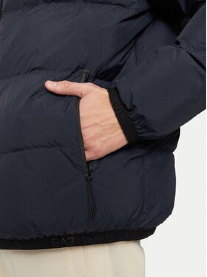 EA7 Emporio Armani Kurtka zimowa 6DPB30 PNDOZ 1562 Granatowy Regular Fit