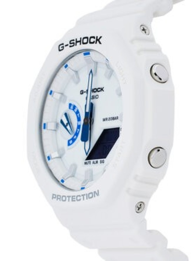 G-Shock Zegarek GA-2100HDS-7AER Biały