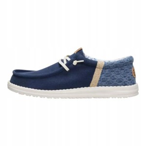 HeyDude Męskie Mokasyny Wally Funk Summer Stitch