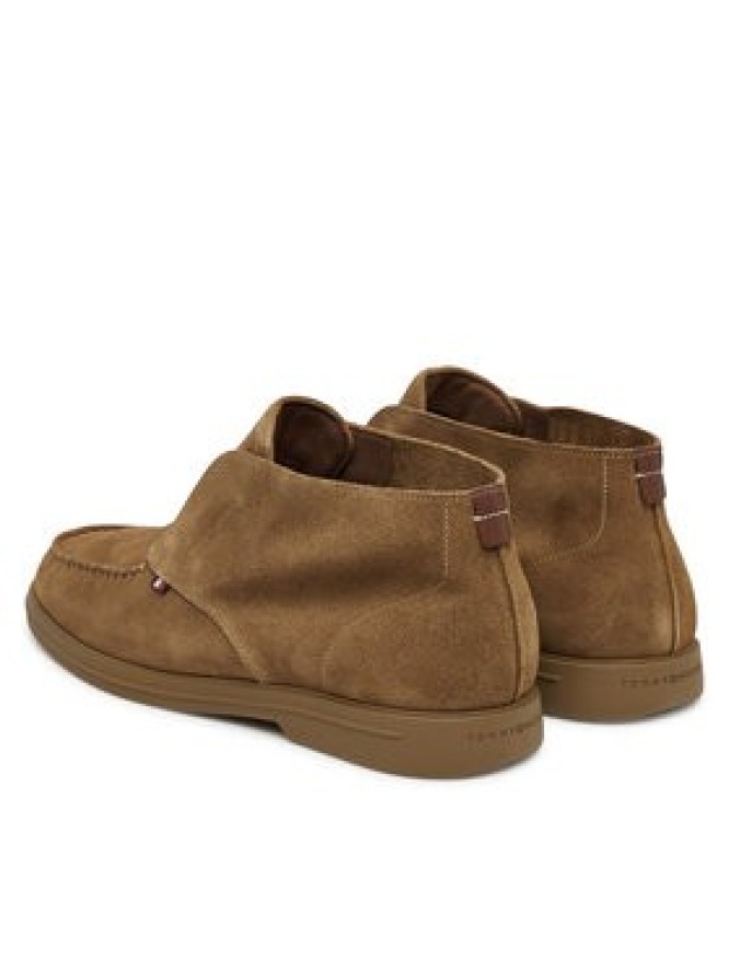 Tommy Hilfiger Botki Moc T FM0FM05492 Brązowy