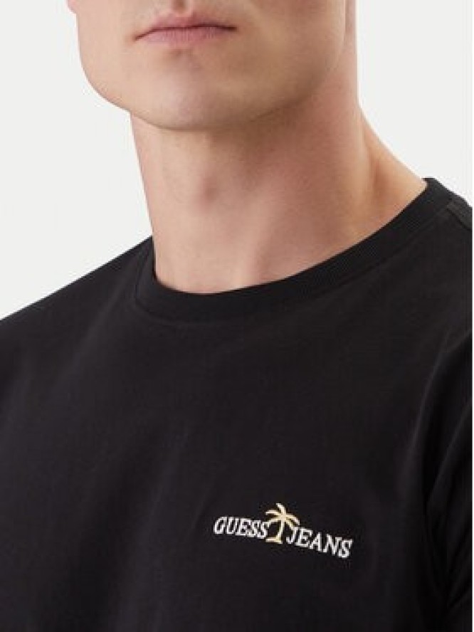 Guess Jeans T-Shirt M6GIB7 K8HM0 Czarny Regular Fit