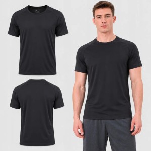 T-SHIRT MĘSKI 4F KOSZULKA TRENINGOWA SZYBKOSCHNĄCA