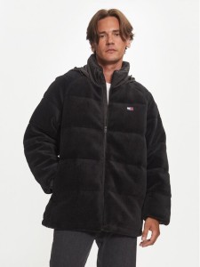 Tommy Jeans Kurtka zimowa DM0DM19638 Czarny Regular Fit