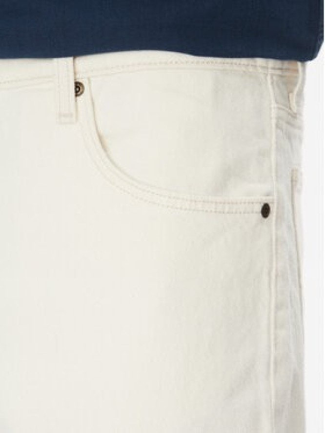 Lee Jeansy Oscar 112364188 Biały Tapered Fit