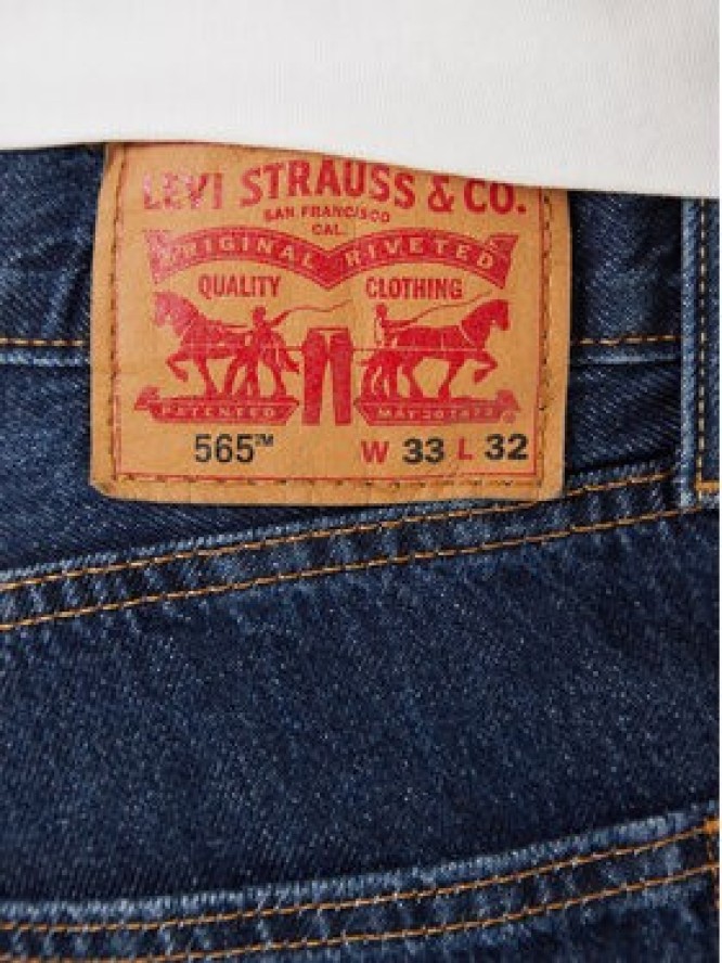Levi's® Jeansy 565™ A7221-0011 Granatowy Loose Fit