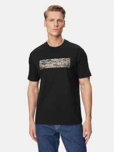 Karl Lagerfeld Jeans T-Shirt B2M17053 Czarny Relaxed Fit