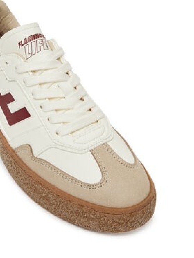 Flamingos Life Sneakersy Burela Bold Écru