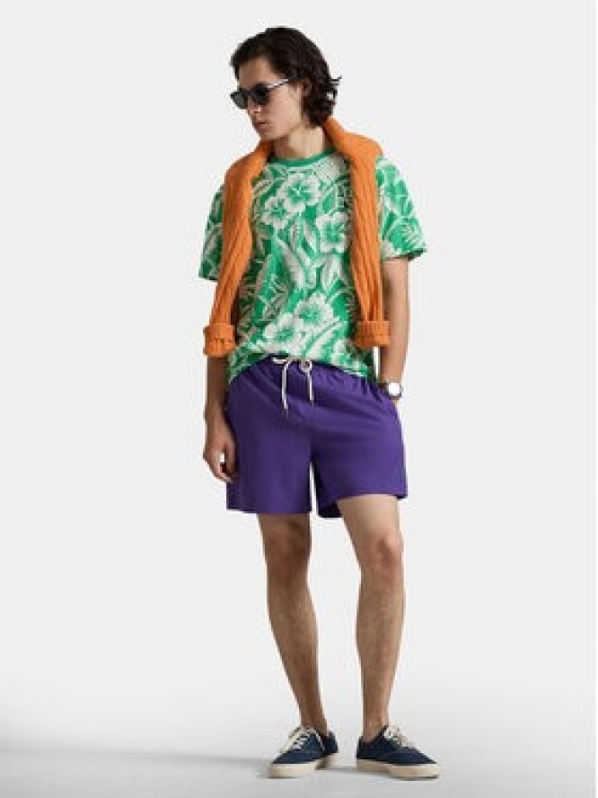 Polo Ralph Lauren T-Shirt 710B16614001 Zielony Regular Fit