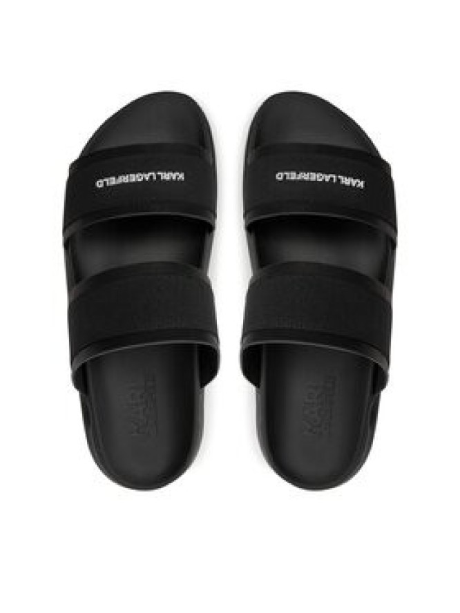 KARL LAGERFELD Klapki KL52509 Czarny