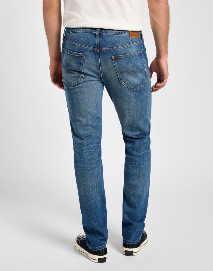 LEE MĘSKIE SPODNIE JEANSOWE DAREN ZIP FLY RISING TIDE 112355866 L707008606