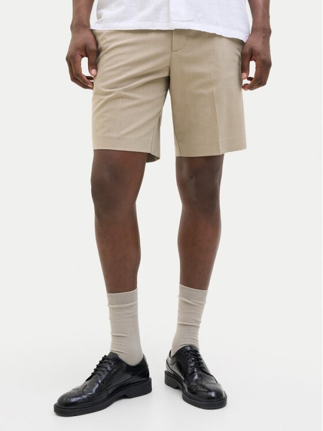 Jack & Jones Szorty materiałowe Stace 12271357 Beżowy Relaxed Fit