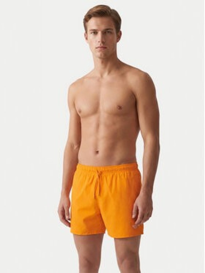 Emporio Armani Szorty kąpielowe EM000583 AF20424 U3077 Pomarańczowy Regular Fit