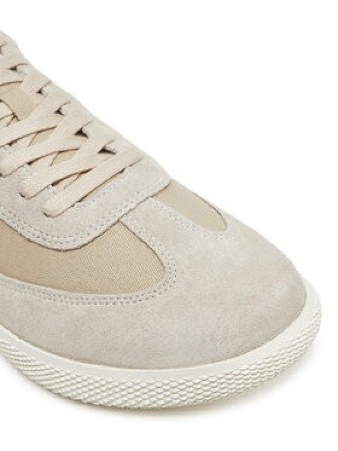 Calvin Klein Sneakersy Low Top Lace Up Cv Mix HM0HM01724 Beżowy